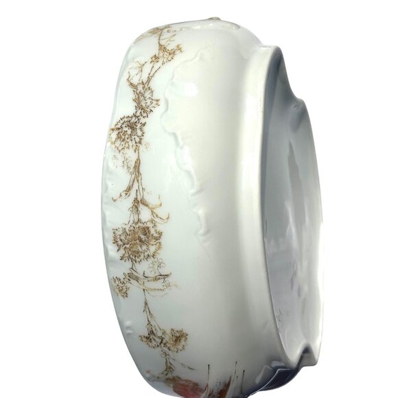 Extremely Rare Marks Antique 1800s Haviland Limoges Porcelain Dish Rare Pattern - Picture 9 of 16